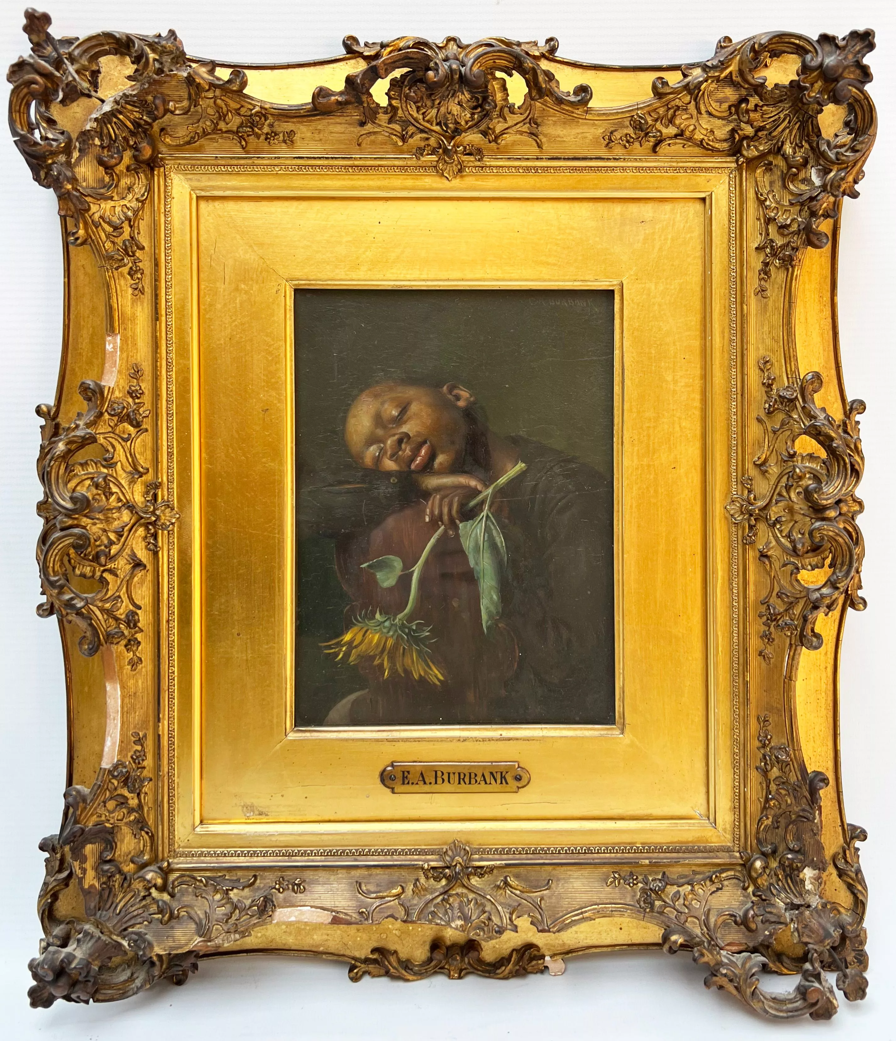 Burbank, huile sur toile vendue par Auctie's (record du monde)