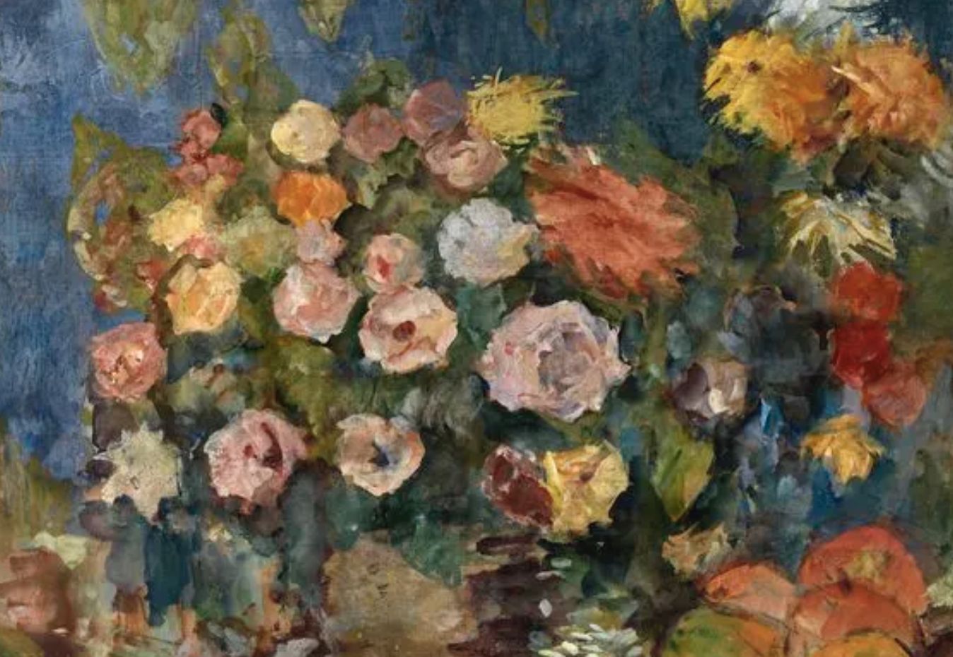 Nikolai Sapunov, huile sur toile