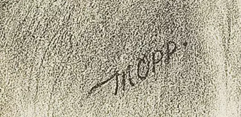 Signature de Max Oppenheimer