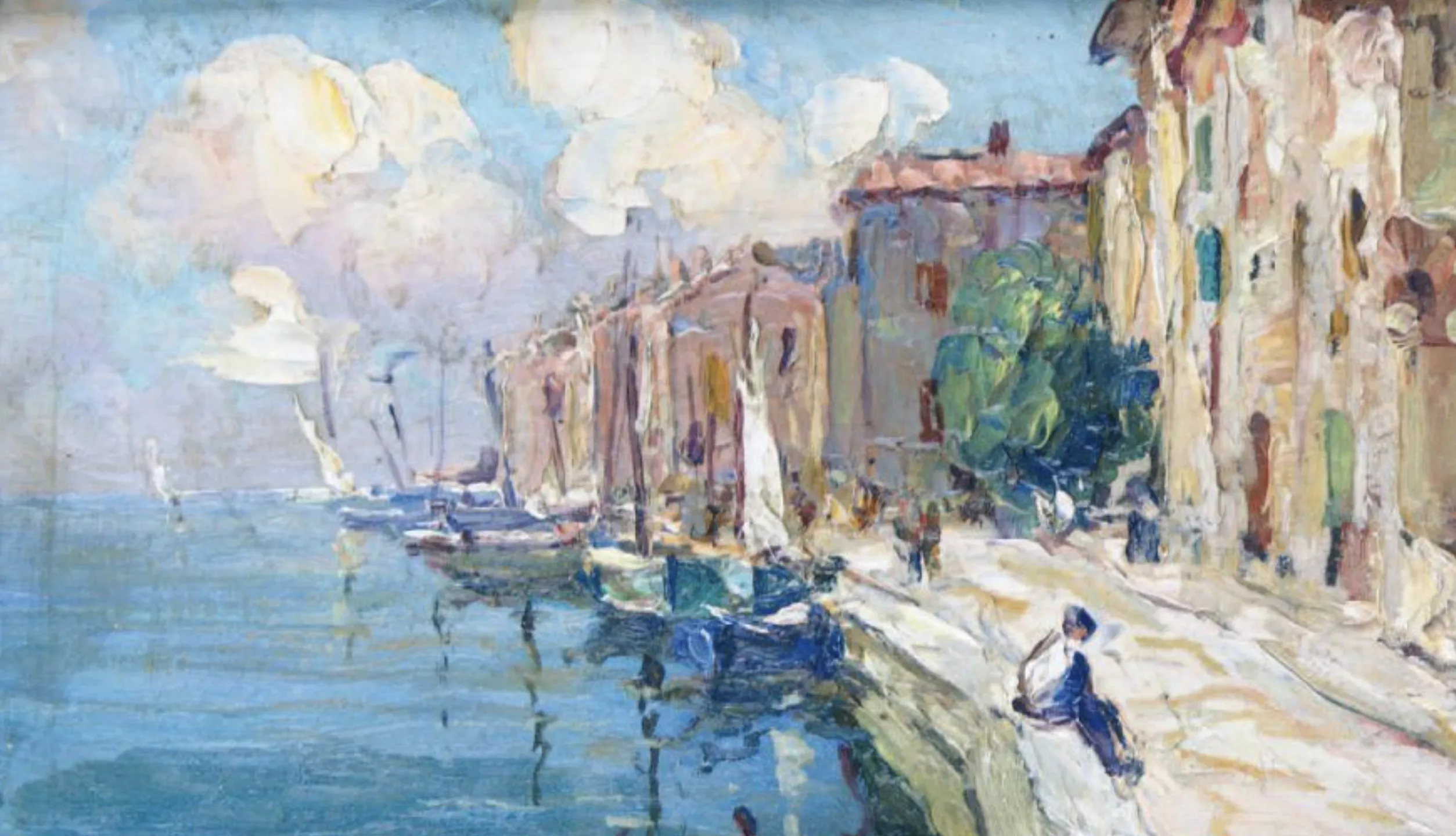Lapchine, huile sur toile