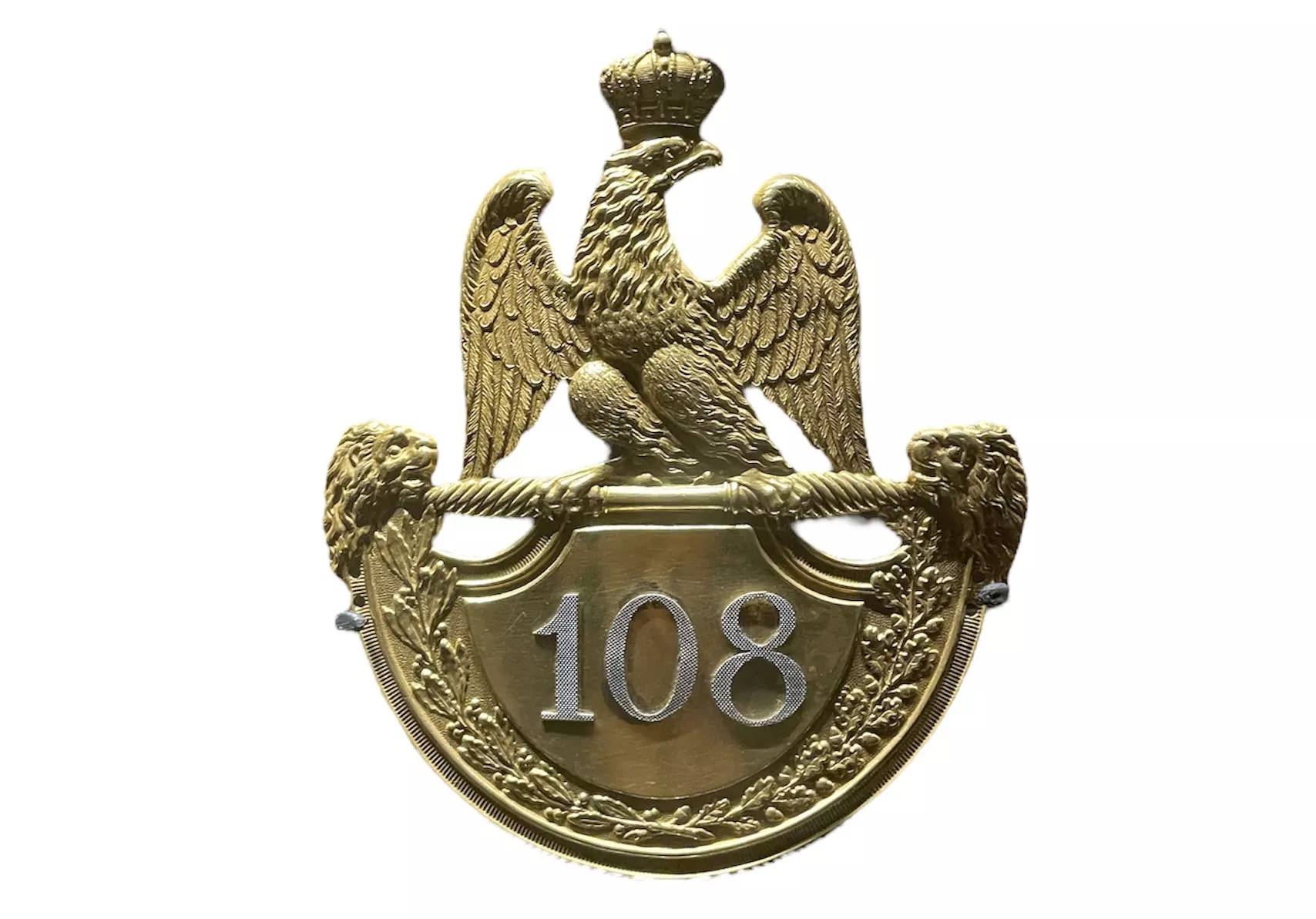 Plaque de shako imp&eacute;rial