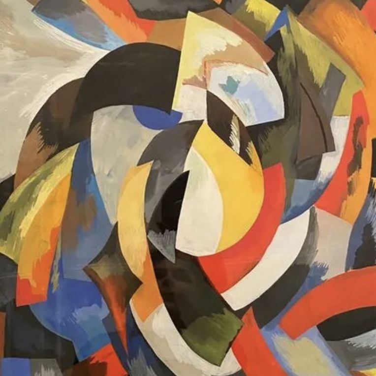 Alexandra Exter, huile sur toile