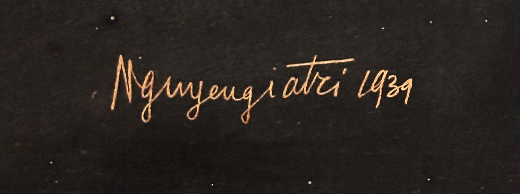 Signature de Nguyen Gia Tri