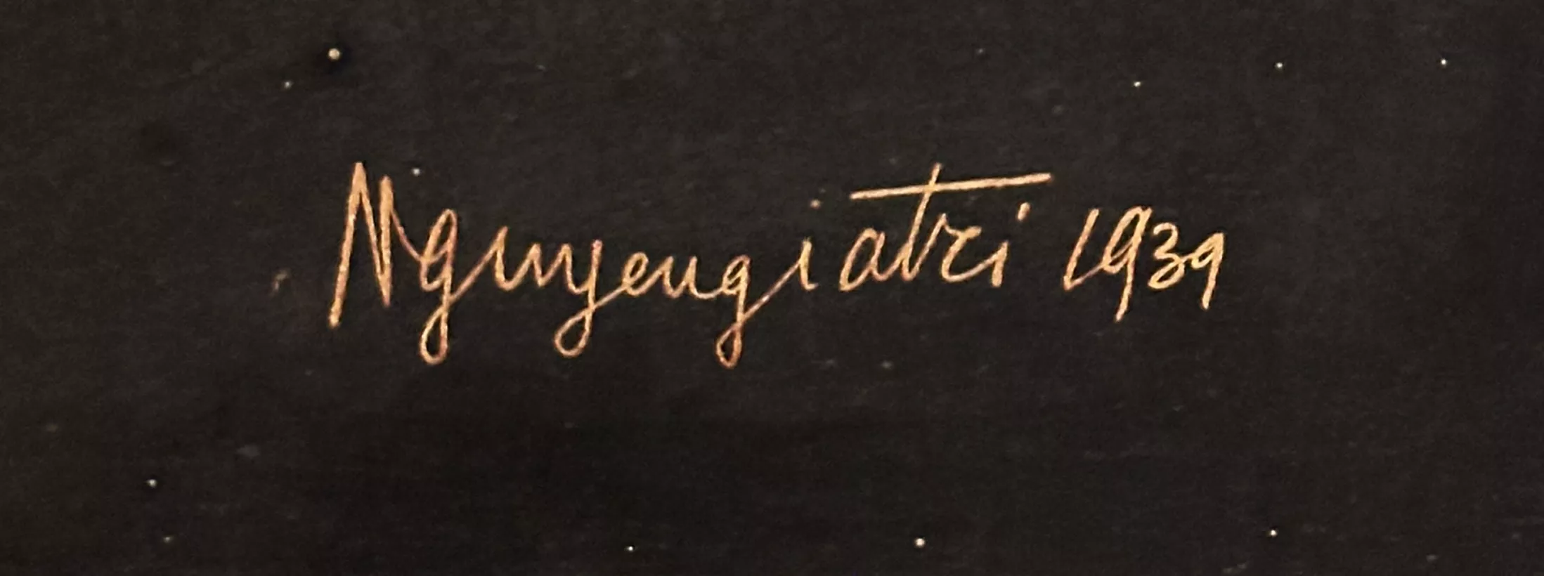 Signature de Nguyen Gia Tri