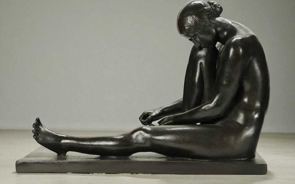 Jane Poupelet, sculpture en bronze