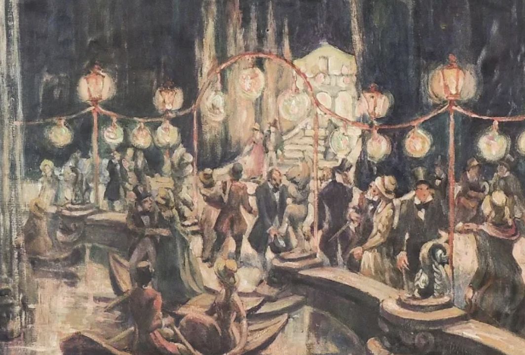 Gaston La Touche, huile sur toile