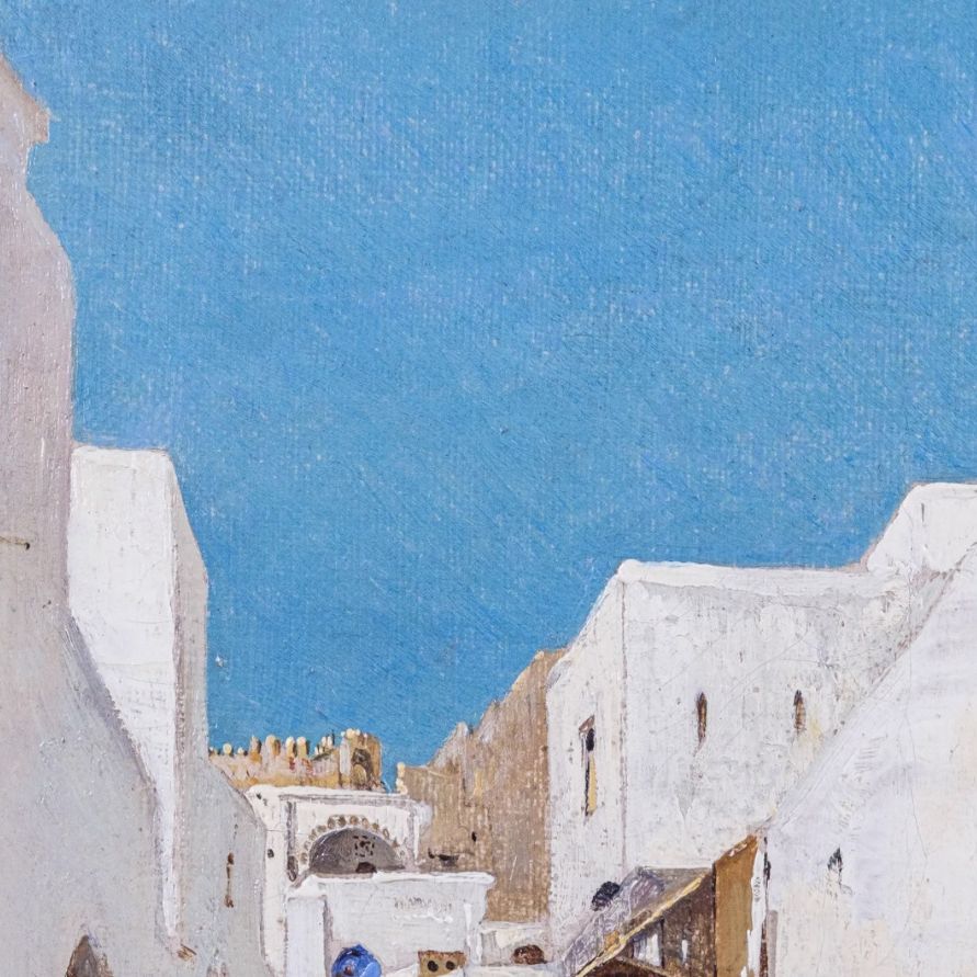 Emilio Sivilla Torres, huile sur toile