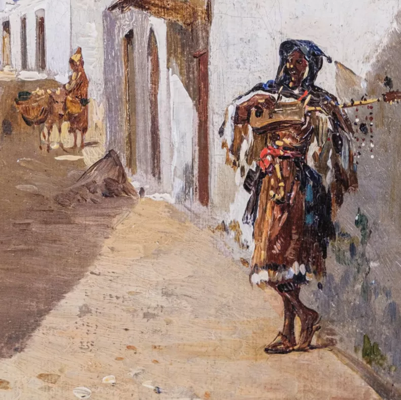 Emilio Sivilla Torres, huile sur toile
