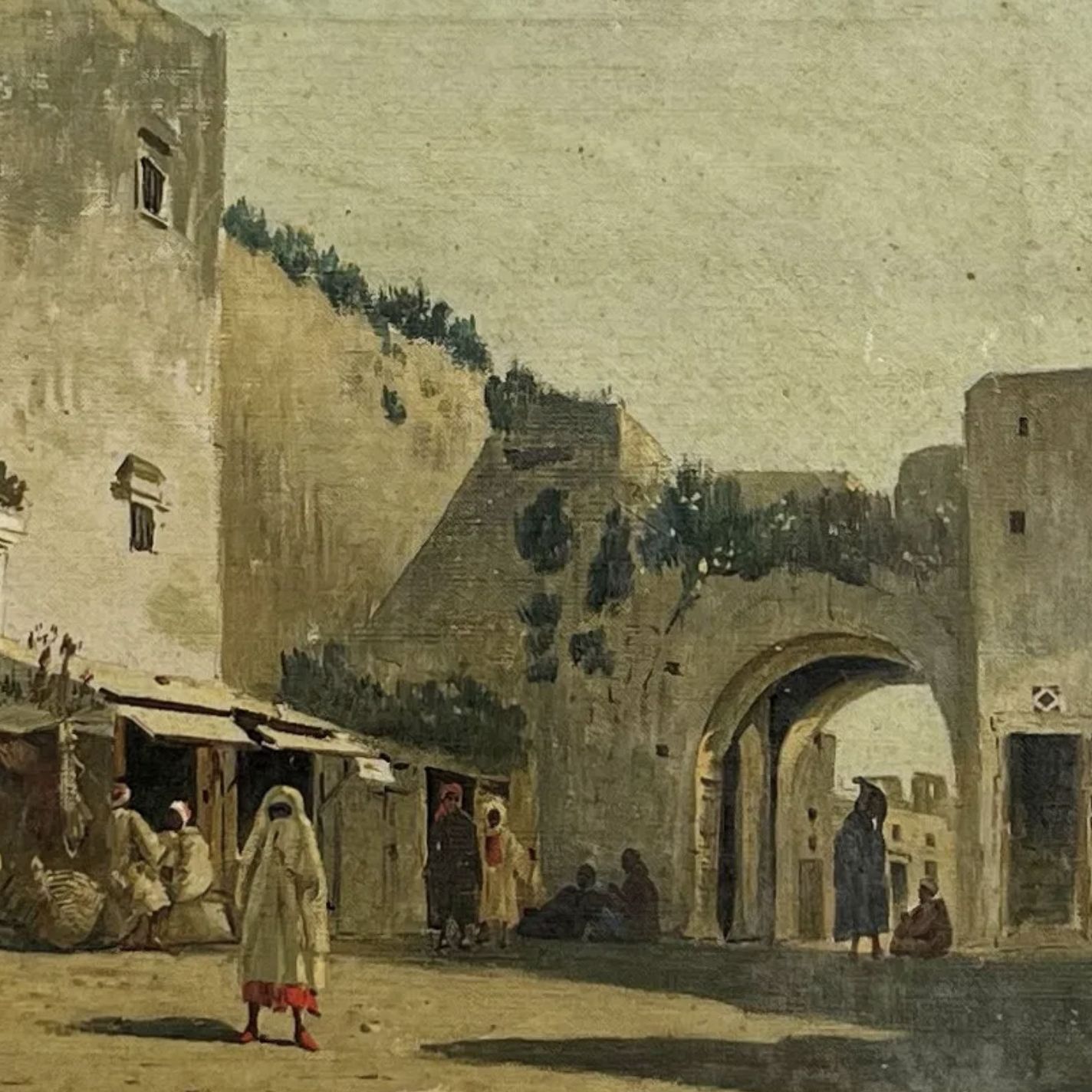 Emilio Sivilla Torres, huile sur toile