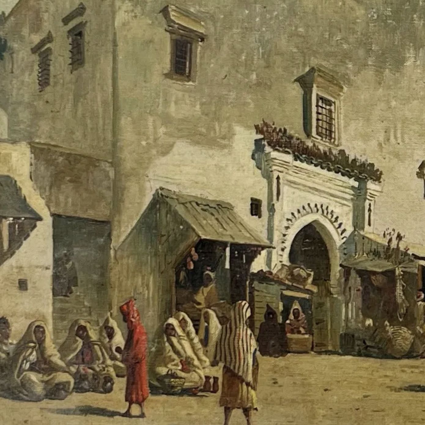 Emilio Sivilla Torres, huile sur toile