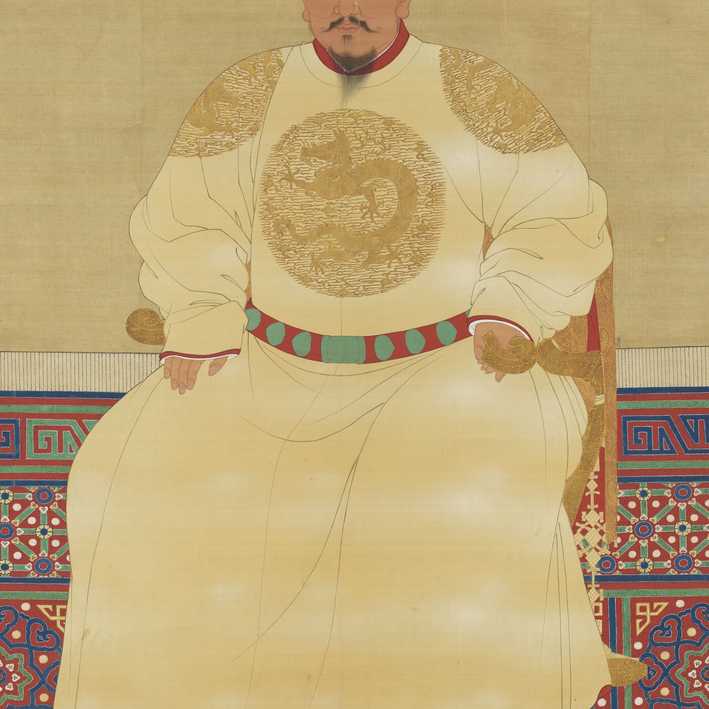 Empereur Taizu en tenue impériale