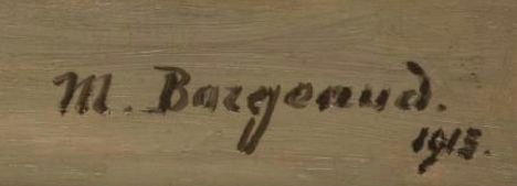 Signature de Marius Borgeaud