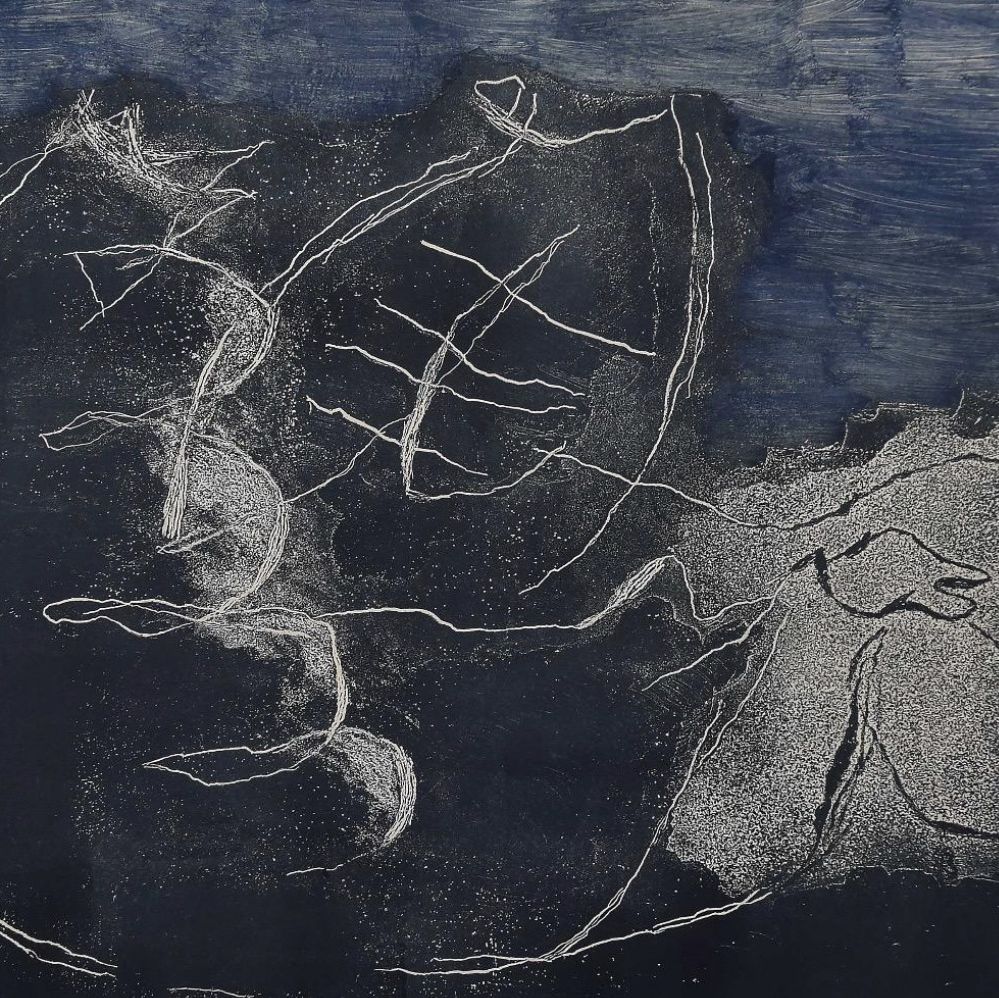 Jean Fautrier, techniques mixtes sur papier