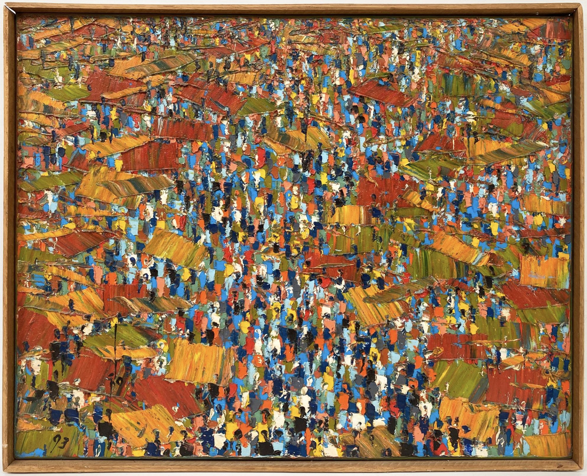 Glover, huile sur toile