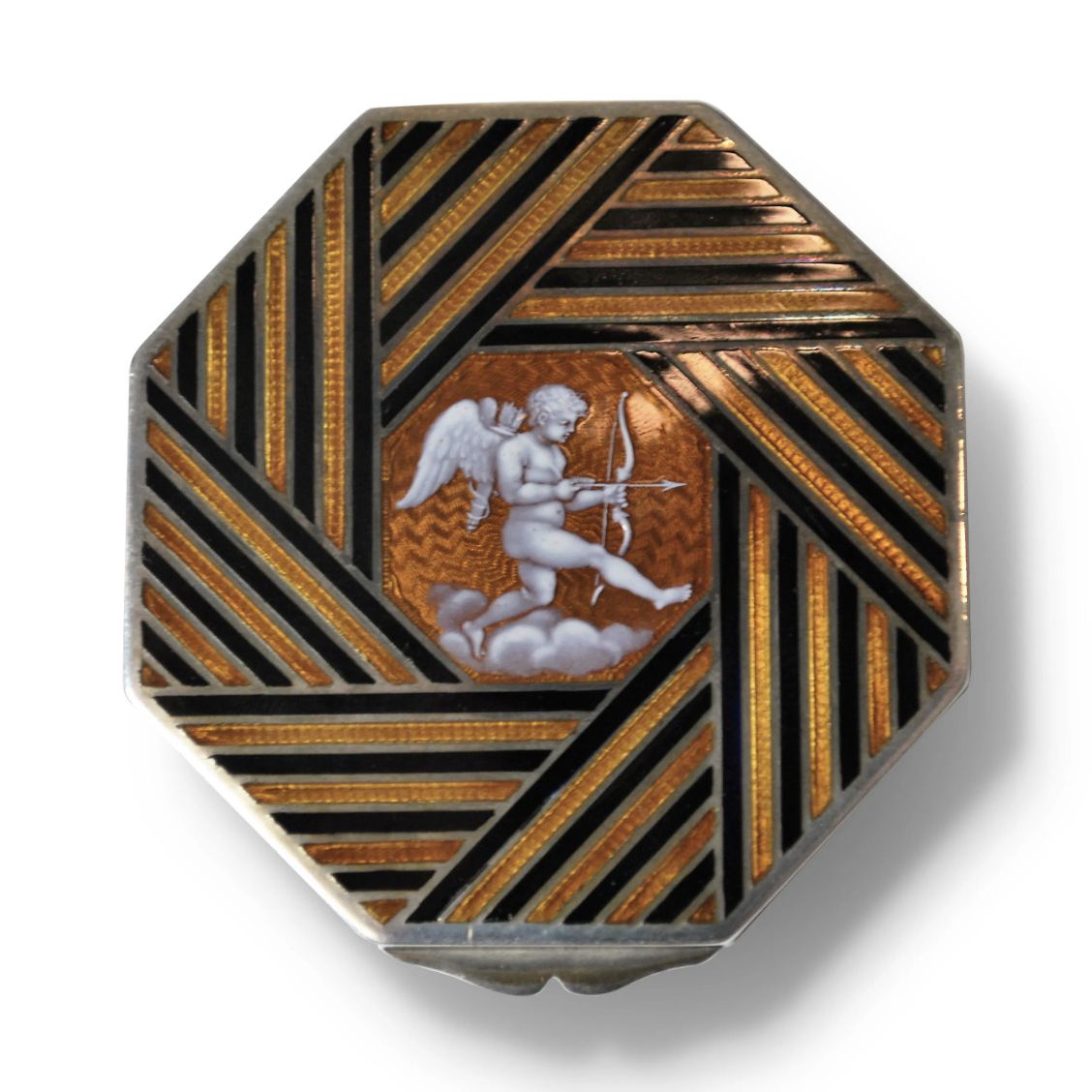 Eugène Feuillâtre, boîte en métal