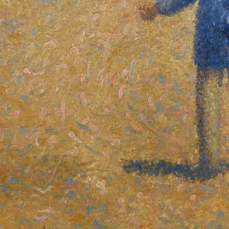 Achille Laug&eacute;, huile sur toile
