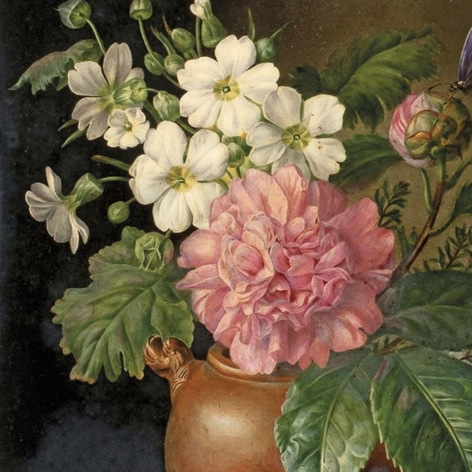 Élise Bruyère, huile sur toile