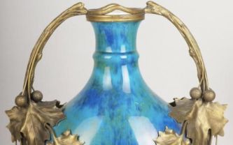 Paul Milet, vase en céramique