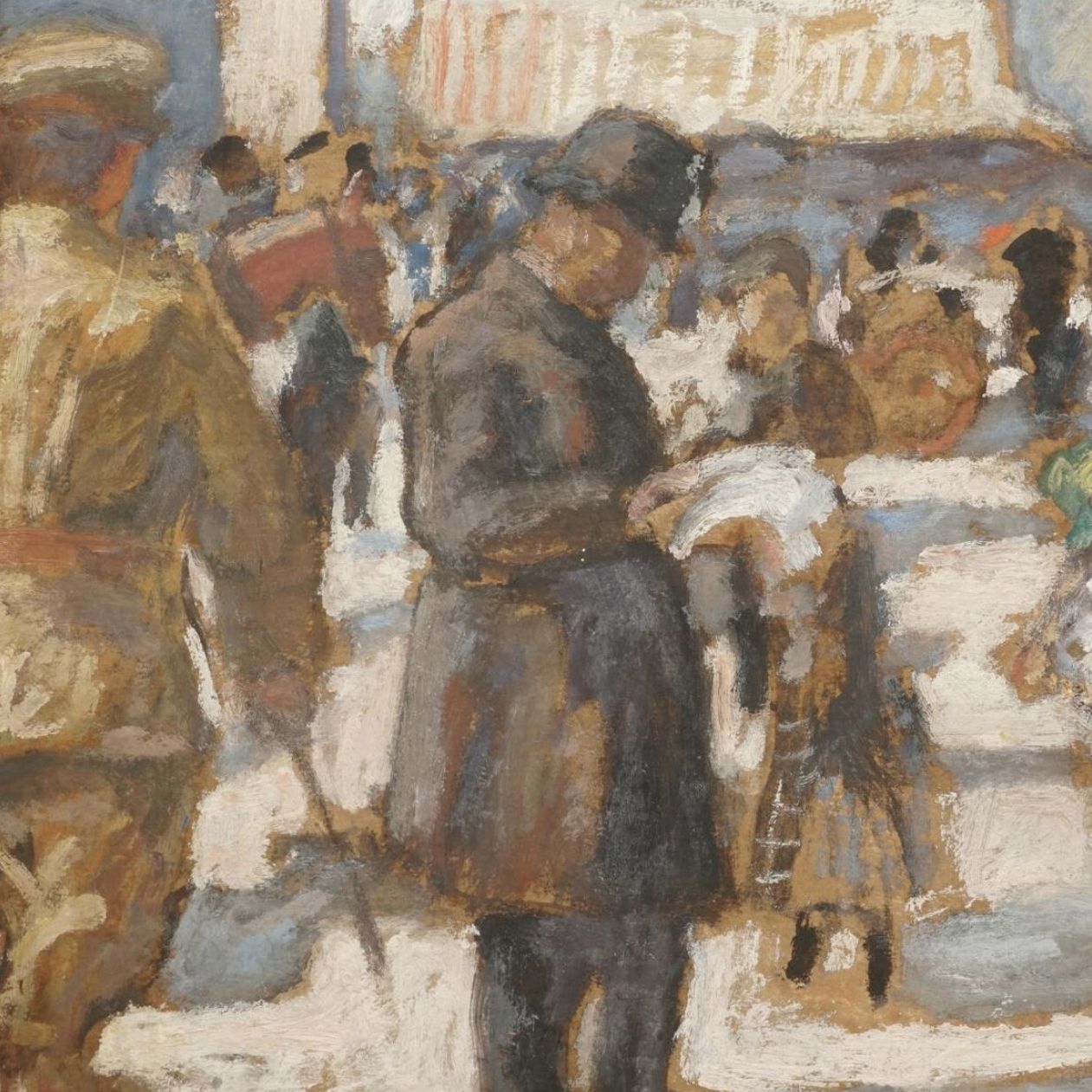 Albert Andr&eacute;, huile sur toile