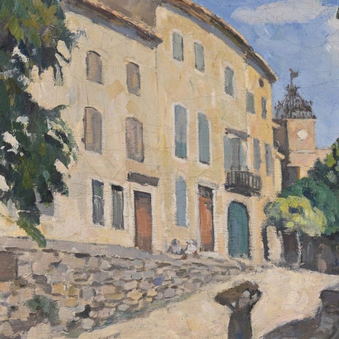 Albert Andr&eacute;, huile sur toile