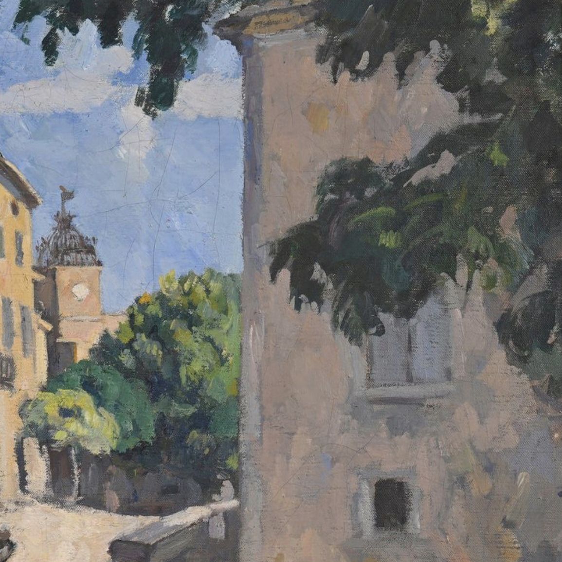 Albert Andr&eacute;, huile sur toile