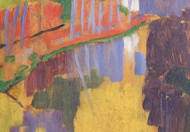 Paul S&eacute;rusier, huile sur toile