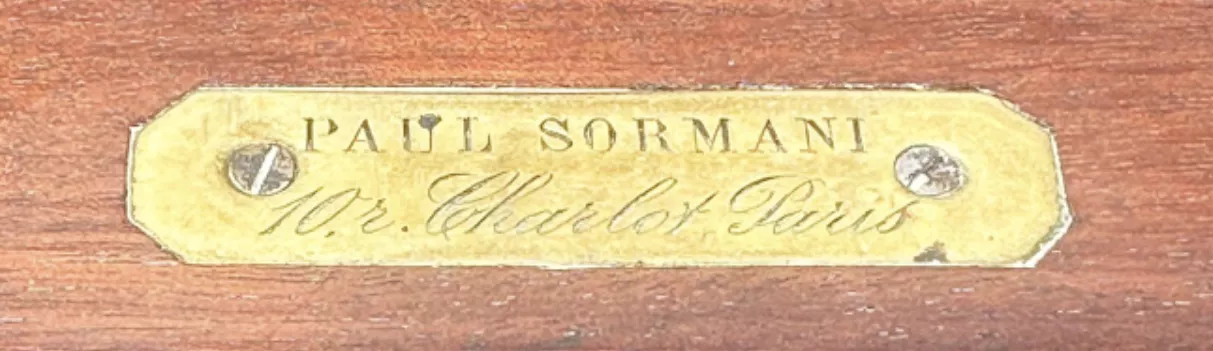 Estampille de Paul Sormani