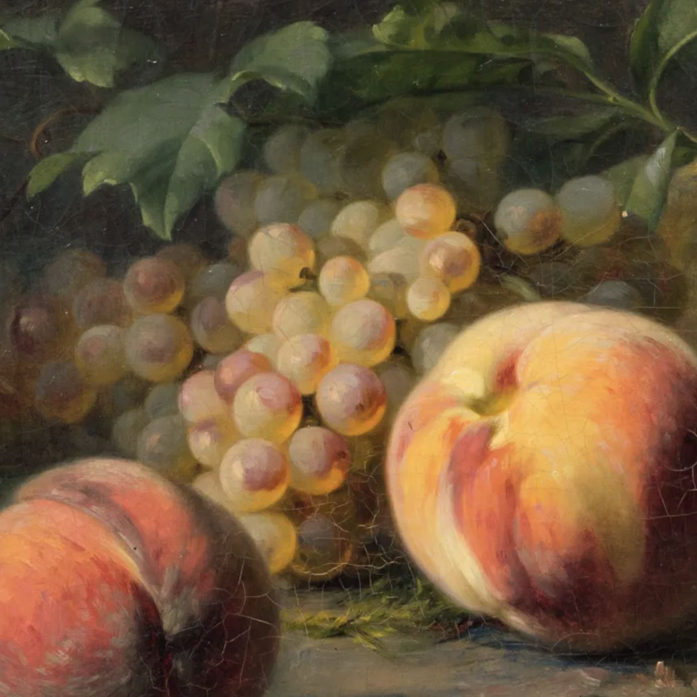 Élise Puyroche Wagner, huile sur bois
