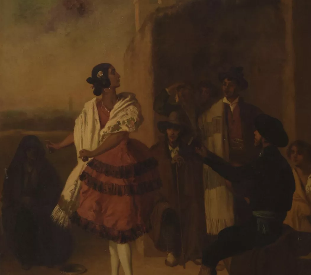 Louis Boulanger, huile sur toile