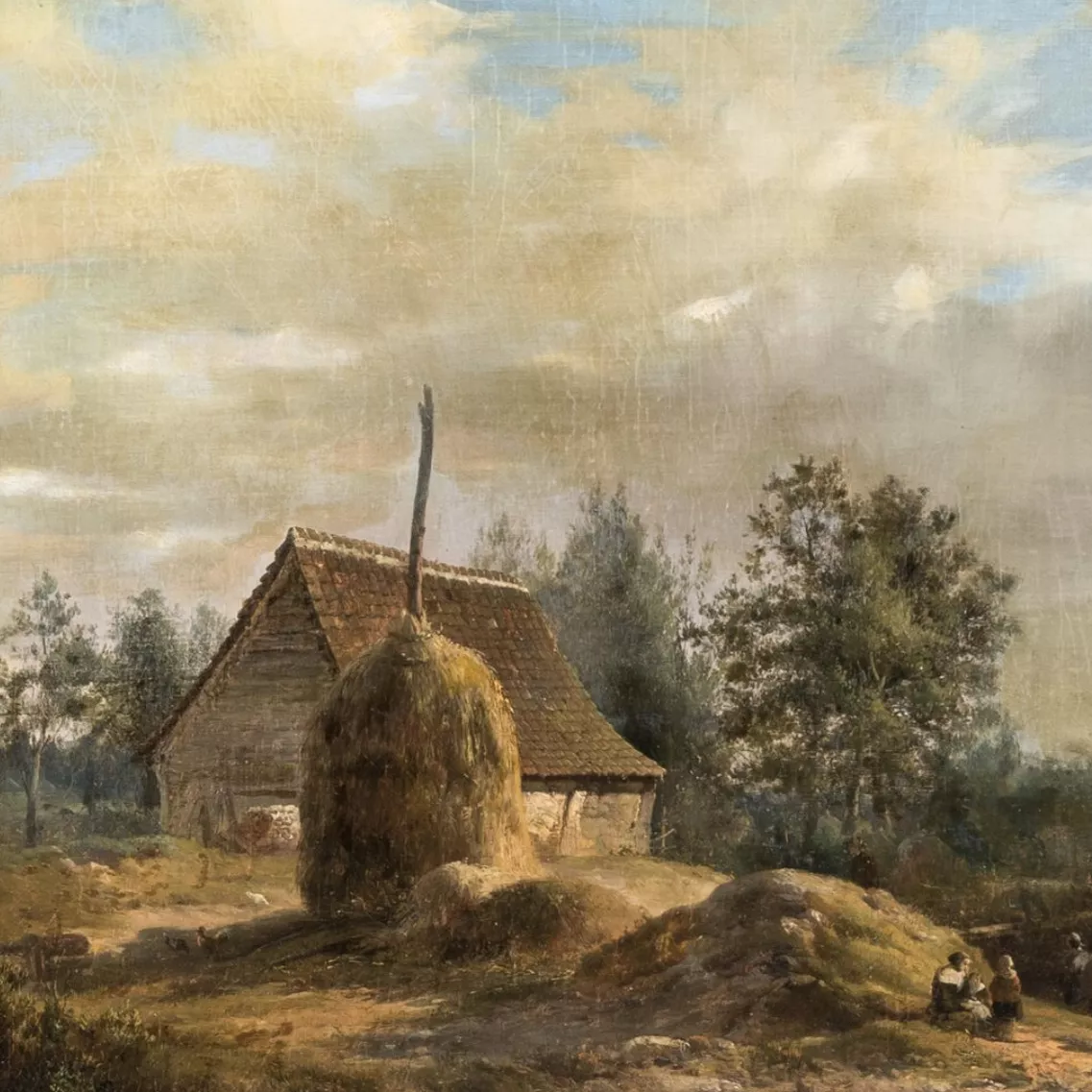Louis Boulanger, huile sur toile