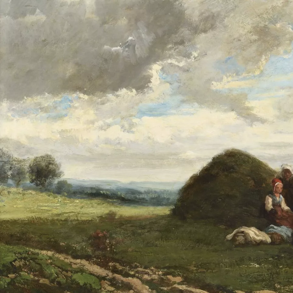 Louis Boulanger, huile sur toile