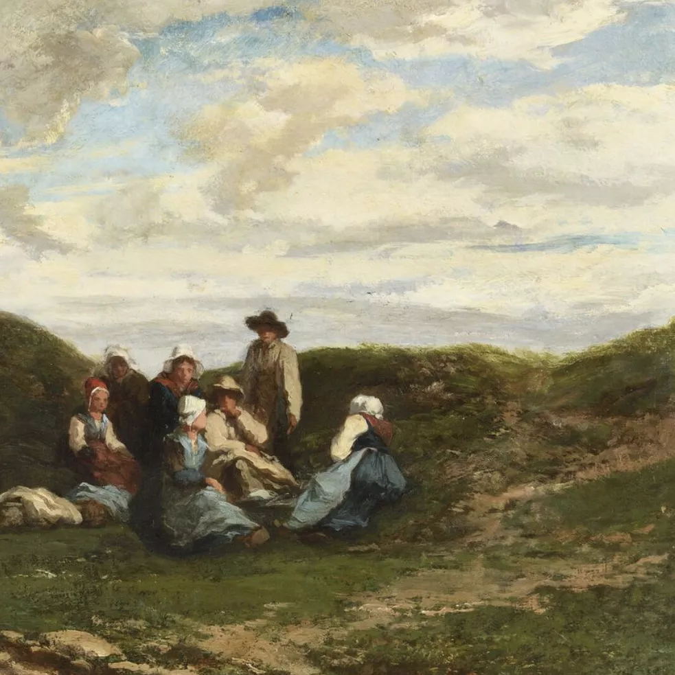 Louis Boulanger, huile sur toile