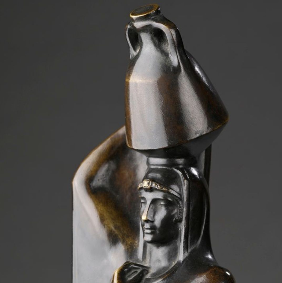 Mahmoud Mokhtar, bronze