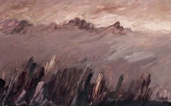 Roger Edgar Gillet, huile sur toile