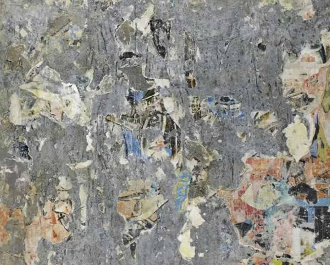 Raymond Hains, technique mixte