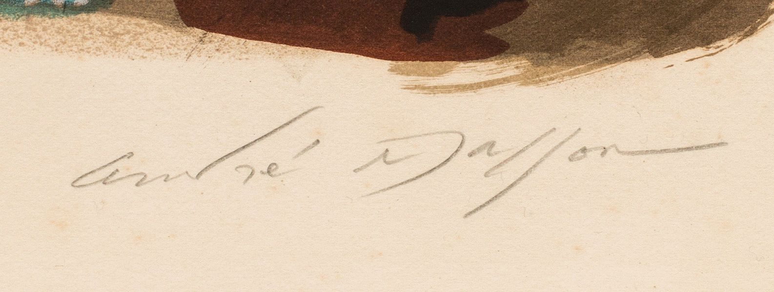 Signature d'André Masson