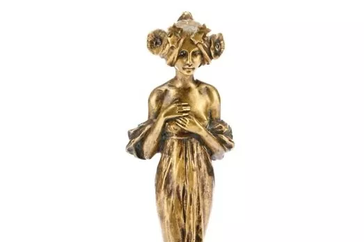 Auguste Rubin, bronze dor&eacute;