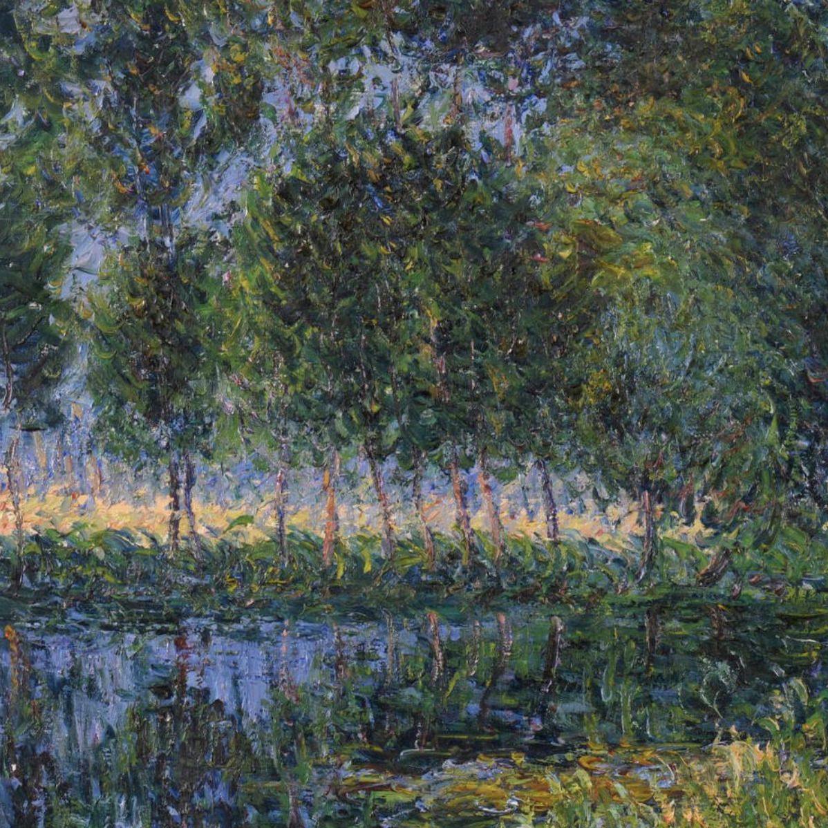 Gustave Loiseau, huile sur toile