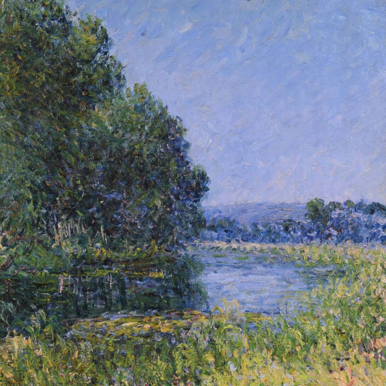 Gustave Loiseau, huile sur toile