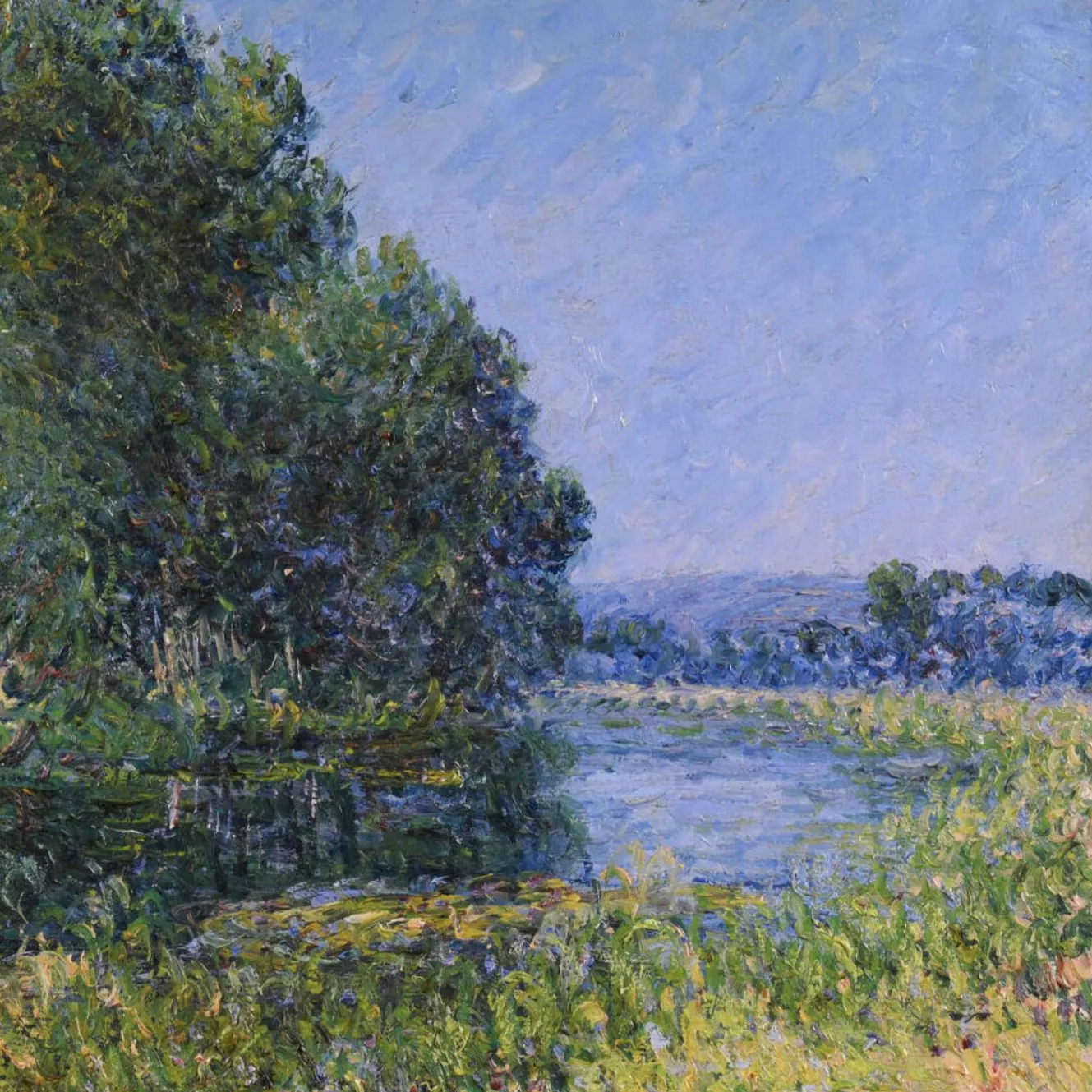 Gustave Loiseau, huile sur toile
