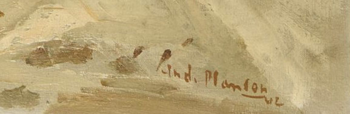 Signature de André Planson
