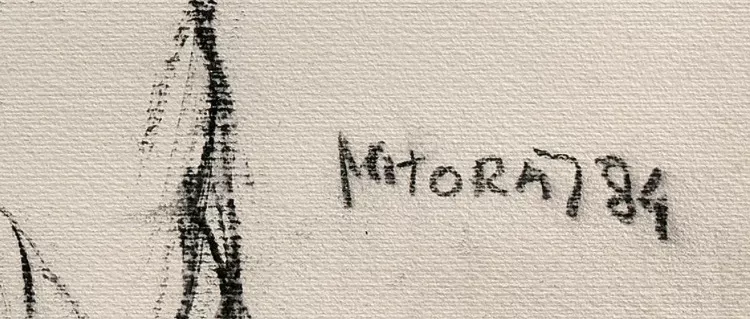 Signature de Igor Mitoraj