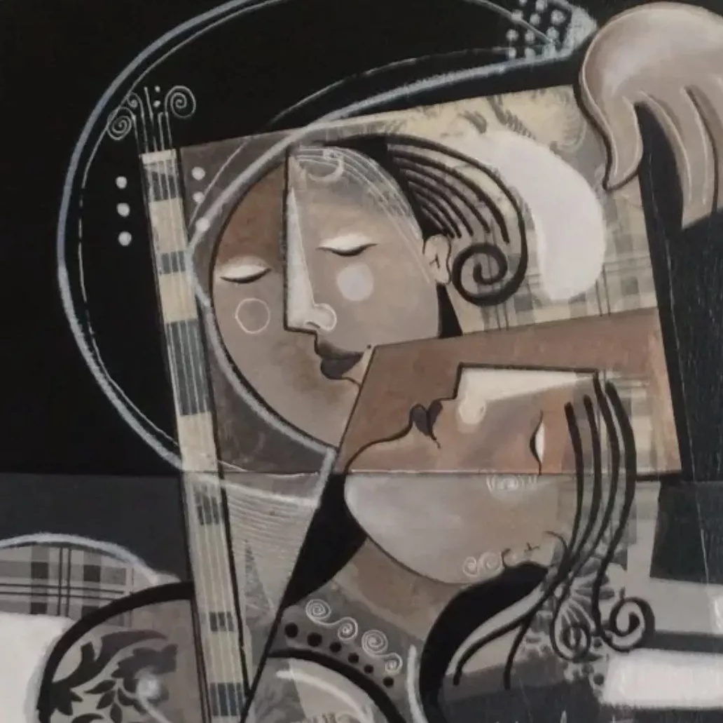 Yo&euml;l Benharrouche, acrylique