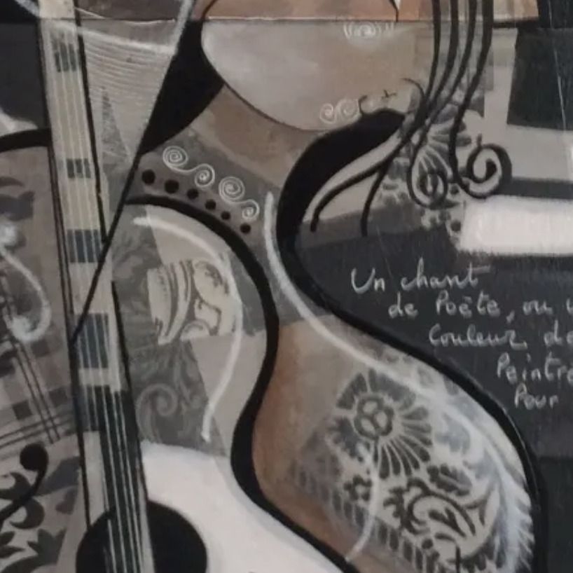 Yoël Benharrouche, acrylique