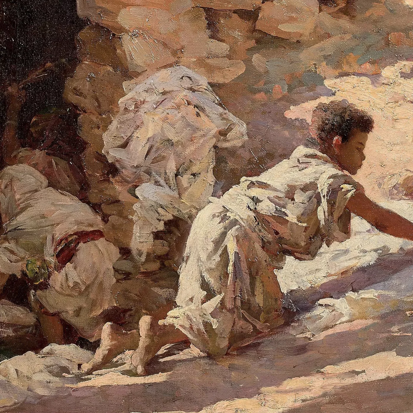 Marie Aimée Lucas Robiquet, huile sur toile