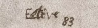 Signature de Maurice Est&egrave;ve