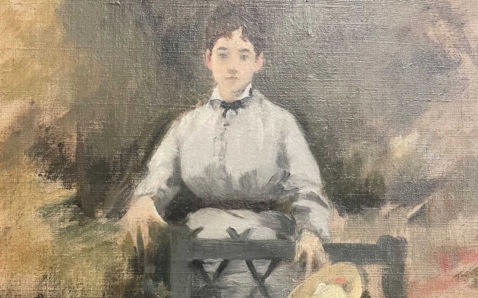 Eva Gonzalès, huile sur toile