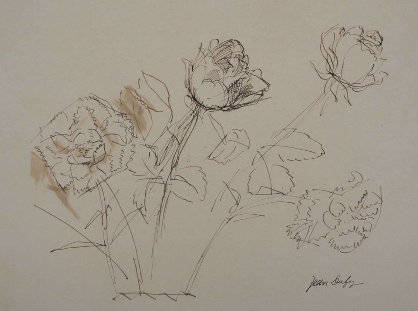 Jean Dufy, dessin