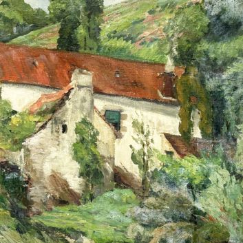 Georges Hanna SABBAGH (1887-1951) "Moulin Coutot" Huile sur toile