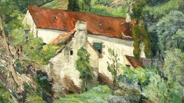 Georges Hanna SABBAGH (1887-1951) "Moulin Coutot" Huile sur toile